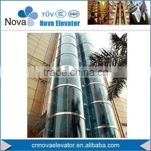 Hot Sale Small Residential Panoramic Elevator for Home Villa thumbnail-1