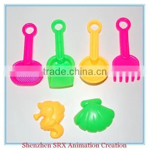 Wholesale Beach Toys Trolley Spade Rake Molds Hoe Play Colorful Set,OEM Wholesale Beach Toys for Children,plastic Beach Toys thumbnail-3