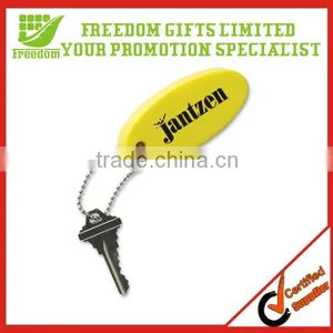 Promotional Custom Logo Printed Plastic Key Chain thumbnail-1