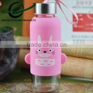 Colorful Cartoon Silicone Cup Sleeve for Children thumbnail-3
