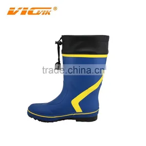 Wholesale Natural Rubber Zhejiang Manufaturer Safety Rain Boots thumbnail-1