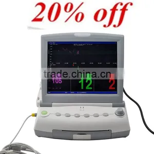 Cheap Price 9 Parameter Maternal Electronic Portable Fetal Monitor for Single Twins thumbnail-1