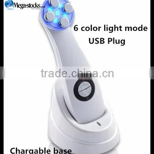 Ultrasonic EMS 6 Colors Anti-aging Multifunctional Wrinkles Massager thumbnail-1