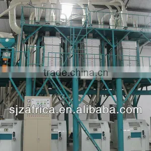 Maize Samp Milling Machine Mazie Rice Processing Plant Super Maize Meal Milling Line thumbnail-1