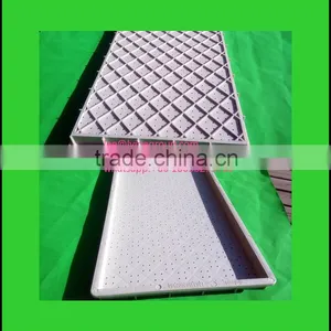 PE Plastic Hydroponic Grow Trays Large Plastic Growing Trays thumbnail-1