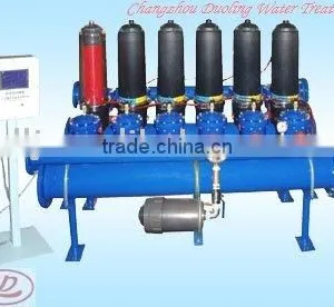 Automatic Endogenous Backwash Plastic Disc Plate Filter - Water Filtration System 6-unit Machine thumbnail-1