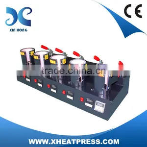 CE Approved Manual Digital Combo 5IN1 Mug Heat Press Machine MP150x5 Mug Printing Machine 5 Heating Elements thumbnail-1
