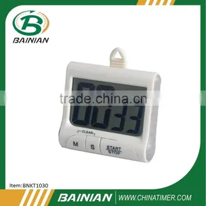 Digital Kitchen Timer, Big Digits, Loud Alarm, Magnetic Backing, Stand, thumbnail-1
