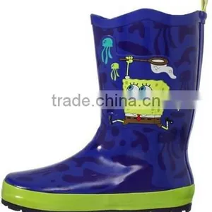 Kids Lightweight Puddle Rubber Boots thumbnail-4