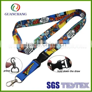 Custom Fabric Lanyard With Badge Holder thumbnail-6