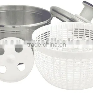 Household Stainless Steel Salad Spinner thumbnail-1