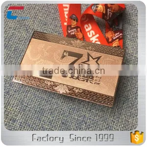 Custom Embossed Metal Bronze Membership Card thumbnail-6