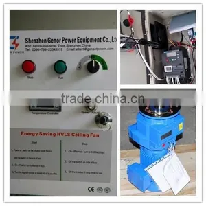 Guangzhou 10ft HVLS Industrial Very Large Ceiling Fan for Sale thumbnail-2