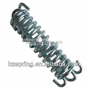 Drawbar Spring / Porch Swing Spring, 7 1/4" Zinc Plated /compression Spring With Hook thumbnail-1