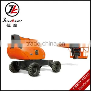 CE ISO Self-propelled Straight Arm Aerial Work Platform Jeakue thumbnail-1