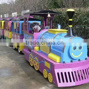 CE Approval Amusement Park, Trackless Fun Train, Shopping Mall, Indoor Outdoor Use Mini Electric Train, thumbnail-1