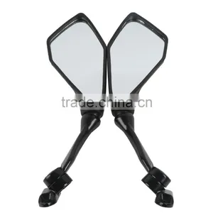 Black Rear View Side Mirrors Pair For Kawasaki Ninja 300R EX300 ABS 2013-2015 14 thumbnail-2