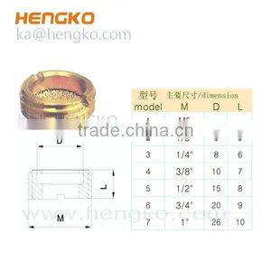 Copper Powder Sintered Filter/muffler/silencer thumbnail-3