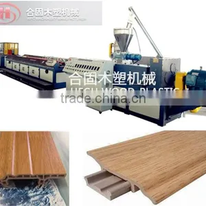 Plastic Small Profile Machine Pvc Tile Corner Trim/ Pvc Skirting Making Machine thumbnail-1