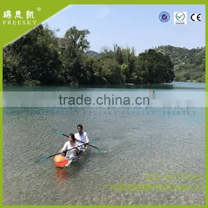 China Glass Bottom Crystal Clear Transparent Kayak for 2 Person thumbnail-2