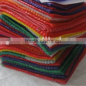 Hdpe Leno Net Bag Factory Handle Raschel Bag for Packaging Vegetable Fruit Potato Orange thumbnail-1