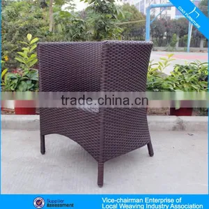 Leisure Rattan Furniture Cafe Table Chair Set Coffee Table Chair CF1245 thumbnail-5