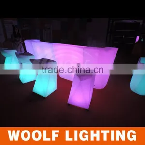 Modern Design Hotel Club Glow LED Bar Counter thumbnail-2