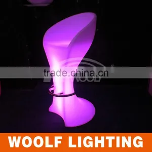 Remote Color Changing Stylish Rechargeable LED Flashing Bar Stool thumbnail-6