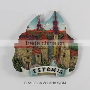2015 New Resin European Tourist Souvenir Fridge Magnet thumbnail-2