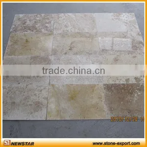 French Pattern Chiseled Travertine thumbnail-1
