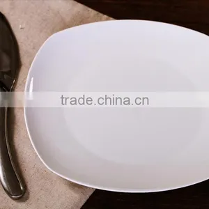 KC-2617 Haonai Hot Sell Square Porcelain Dinner Plate thumbnail-2