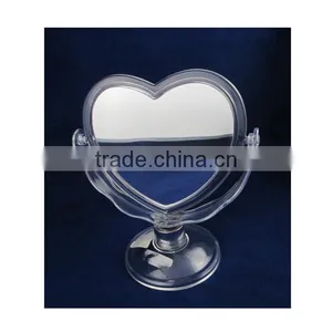 Nice Design Heart Shape Display Standing Mirror thumbnail-1