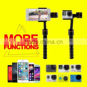 Hot Bluetooth Handheld 3Axis Face Tracking Stabilizer For Mobilephone/Camera Photographing,Dual Purpose Professional Stabilizers thumbnail-6
