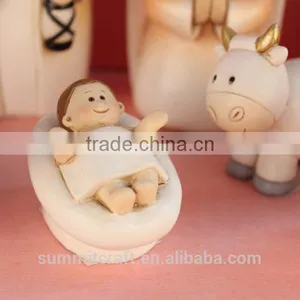 Custom Wholesale Resin Nativity Figurines Christmas Nativity Set thumbnail-5