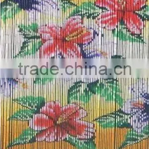 High Quality Best Selling Bamboo Door Curtain With Tropical Flower in Viet Nam thumbnail-1