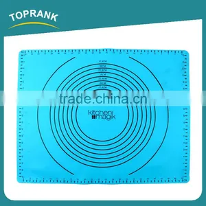 Toprank Hot Sale Durable Non-stick Silicone Baking Mat Dough Pastry Rolling Mat Large Silicone Pastry Mat With Measurements thumbnail-1