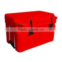 50L Insulated Type Car Cooler Box Plastic Cooler Box With Wheels thumbnail-2