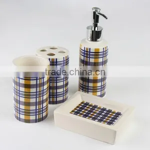 Stripe Bath Set Accessories thumbnail-2
