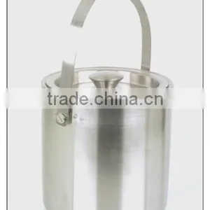 Stainless Steel Double Wall Ice Bucket thumbnail-1