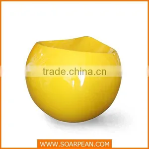 Hot Selling Standing Chair Fiberglass Apple Stool Chair thumbnail-2