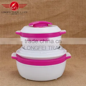 0.8L+1.5L Household Plastic Food Warmer Set / Food Container /heat Preservation thumbnail-1