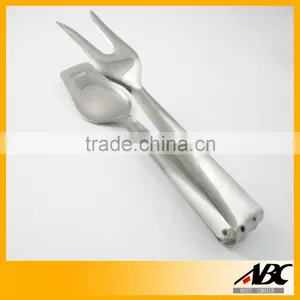 Good Quality Food Safety Stainless Steel Food Service Tongs thumbnail-1