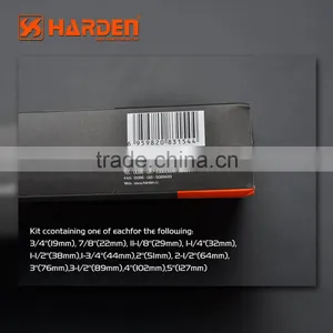 High Carbon Steel Professional 16PCS Hole Saw Set For Wood thumbnail-5