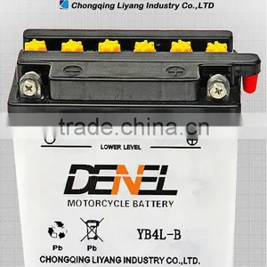 Specialized 12v 4ah Lead Acid Dry Charged Motorcycle Battery YB4L-B thumbnail-2