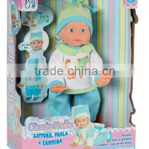 Novelty Walking and Crawling ABS Adorable Plastic Baby Dolls With EN71 thumbnail-1