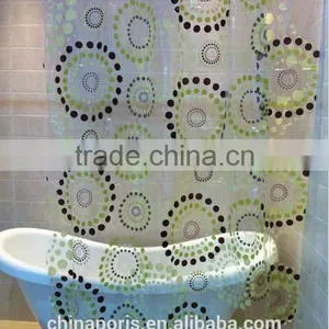 2016 HOT SALE!!! EU and USA Best Choose and Fashionable Priting YOUR LOGO Shower Curtain/bath Curtain With Lowest Price IN CHINA thumbnail-1