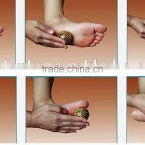 Dia.3.2/4.7/5.5cm Gold or Silvery Magnetic Hand Massager thumbnail-5