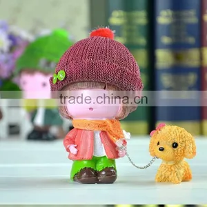 Mini CUTE Fashional Resin Decoration ,Couples Doll Furnishing Articles,Lovely Car Interior Car Decoration thumbnail-2