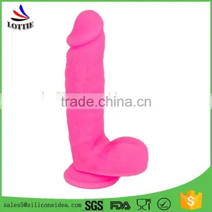 China Manufacturer Realistic Big Dildo Silicone Flexible Penis Huge Dildos Cock Adult Sex Toys for Women thumbnail-5