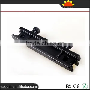 Aluminum Alloy Tacitcal Flashlight Scope Mount 21mm Guide Rail Weaver thumbnail-2